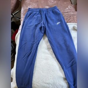 Blue Mens Nike Sweatpants